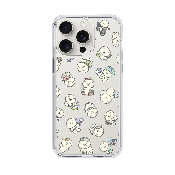 Slim Protection Case［ Mossari Mosao - Lots of Mosao - Clear ］