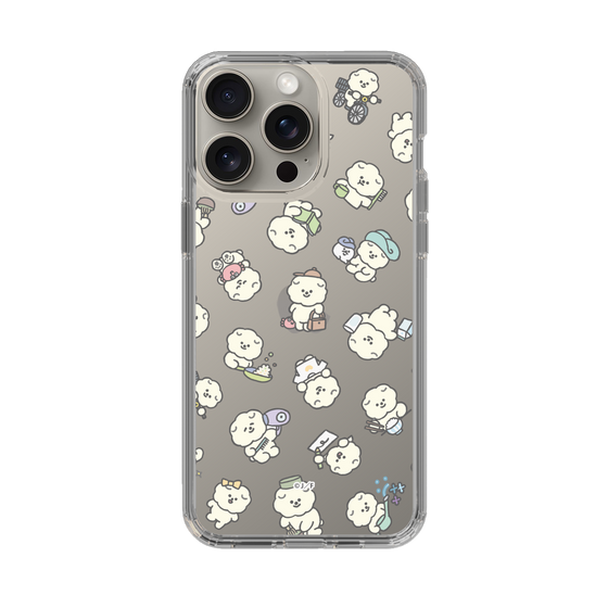Slim Protection Case［ Mossari Mosao - Lots of Mosao - Clear ］