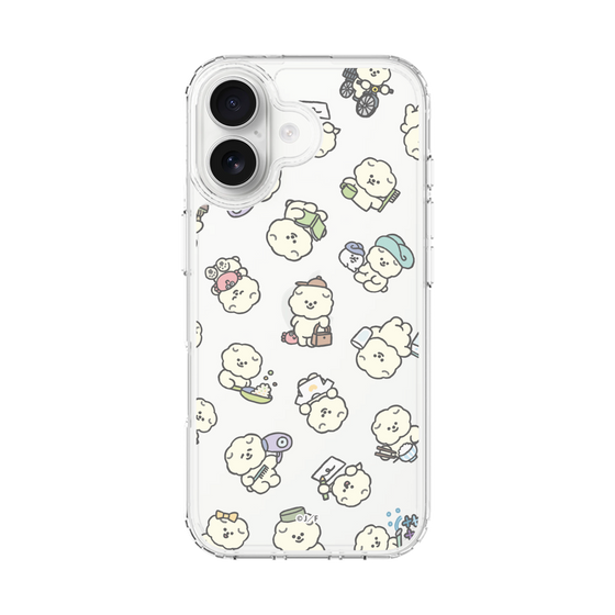 Slim Protection Case［ Mossari Mosao - Lots of Mosao - Clear ］