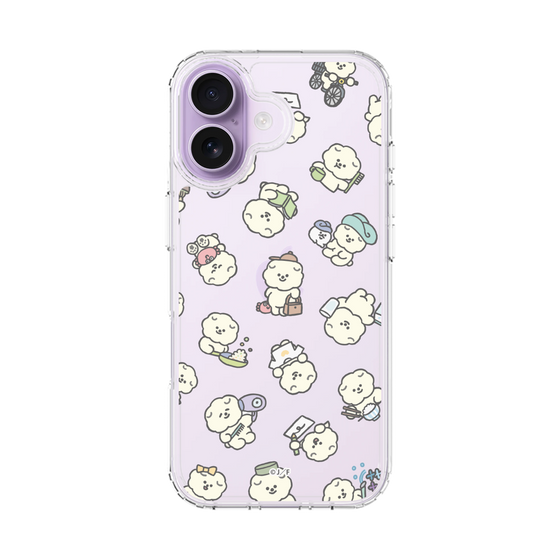Slim Protection Case［ Mossari Mosao - Lots of Mosao - Clear ］