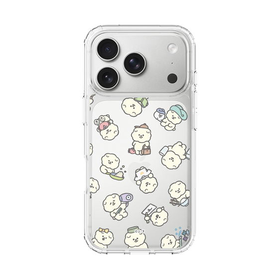 Slim Protection Case［ Mossari Mosao - Lots of Mosao - Clear ］