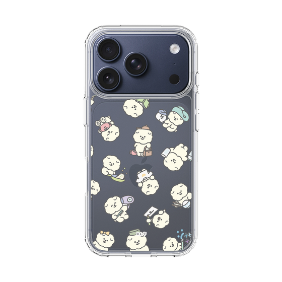 Slim Protection Case［ Mossari Mosao - Lots of Mosao - Clear ］