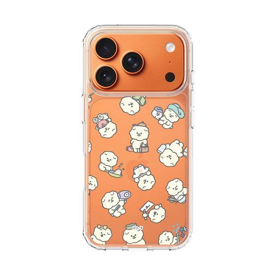 Slim Protection Case［ Mossari Mosao - Lots of Mosao - Clear ］