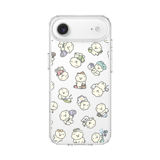 Slim Protection Case［ Mossari Mosao - Lots of Mosao - Clear ］