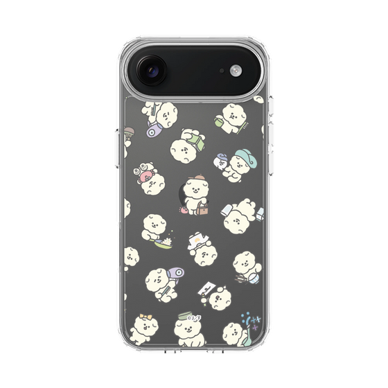 Slim Protection Case［ Mossari Mosao - Lots of Mosao - Clear ］