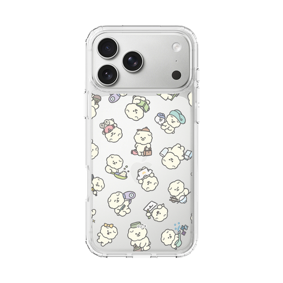 Slim Protection Case［ Mossari Mosao - Lots of Mosao - Clear ］