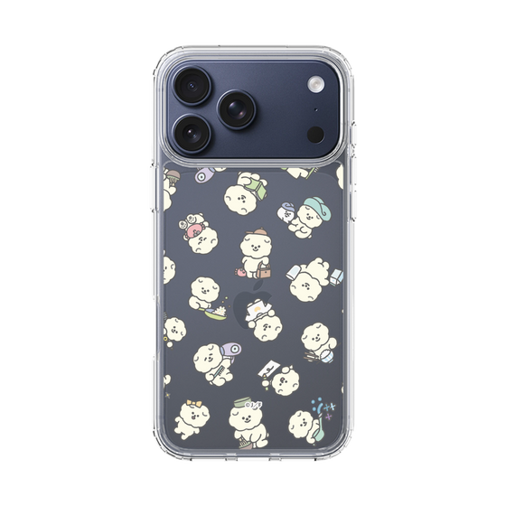 Slim Protection Case［ Mossari Mosao - Lots of Mosao - Clear ］