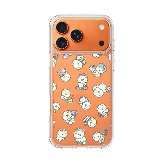 Slim Protection Case［ Mossari Mosao - Lots of Mosao - Clear ］