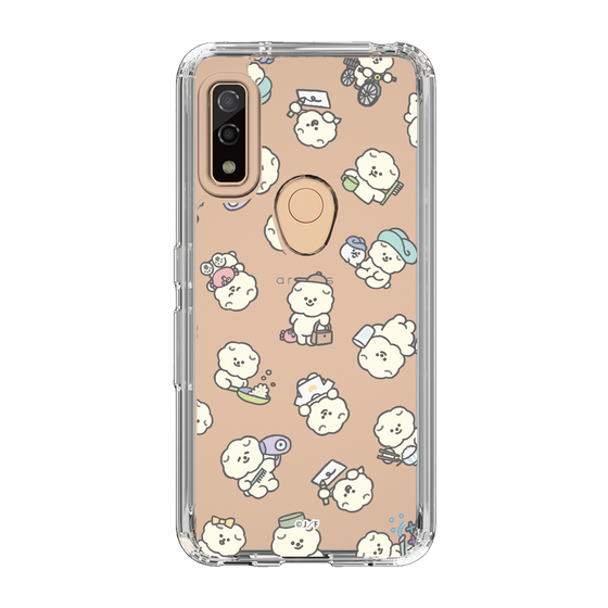 Slim Protection Case［ Mossari Mosao - Lots of Mosao - Clear ］
