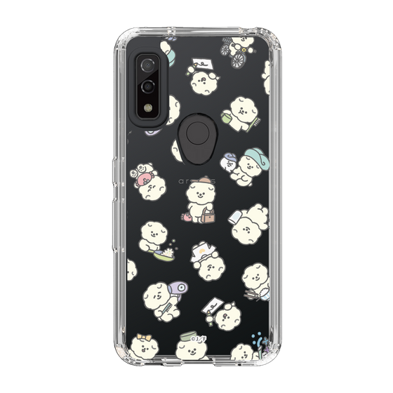 Slim Protection Case［ Mossari Mosao - Lots of Mosao - Clear ］