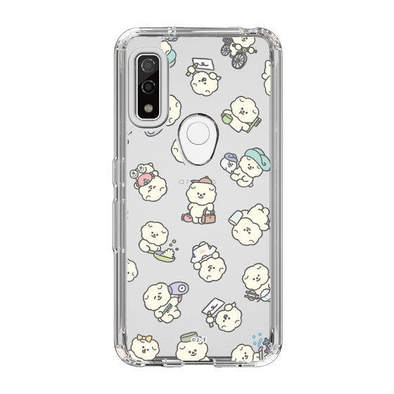 Slim Protection Case［ Mossari Mosao - Lots of Mosao - Clear ］