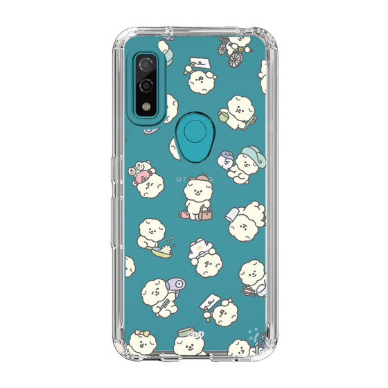 Slim Protection Case［ Mossari Mosao - Lots of Mosao - Clear ］
