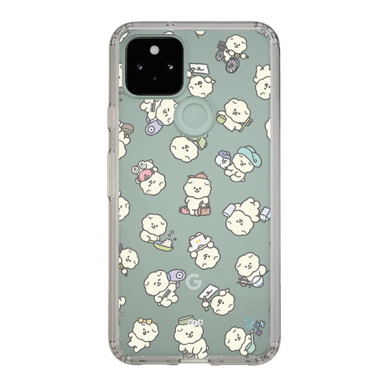 Slim Protection Case［ Mossari Mosao - Lots of Mosao - Clear ］
