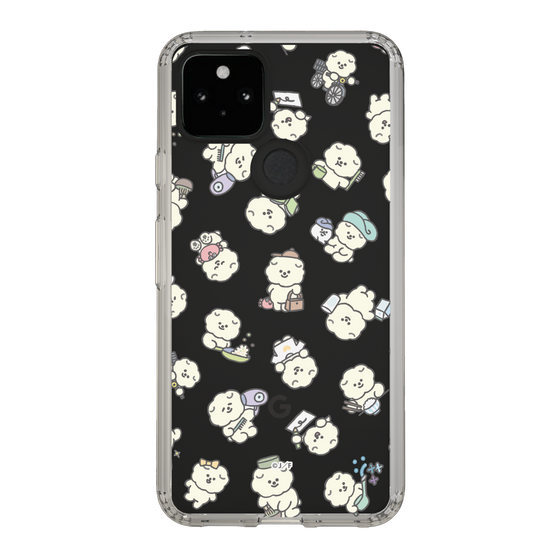 Slim Protection Case［ Mossari Mosao - Lots of Mosao - Clear ］