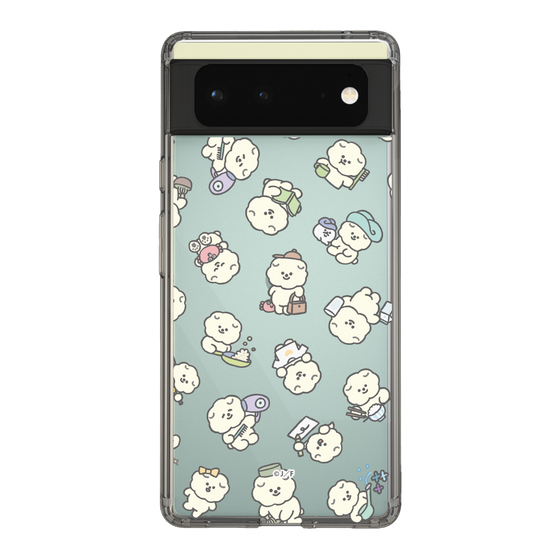 Slim Protection Case［ Mossari Mosao - Lots of Mosao - Clear ］