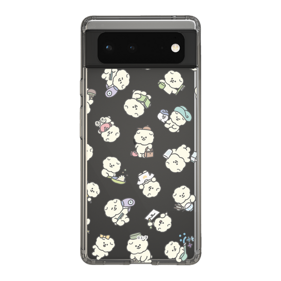 Slim Protection Case［ Mossari Mosao - Lots of Mosao - Clear ］