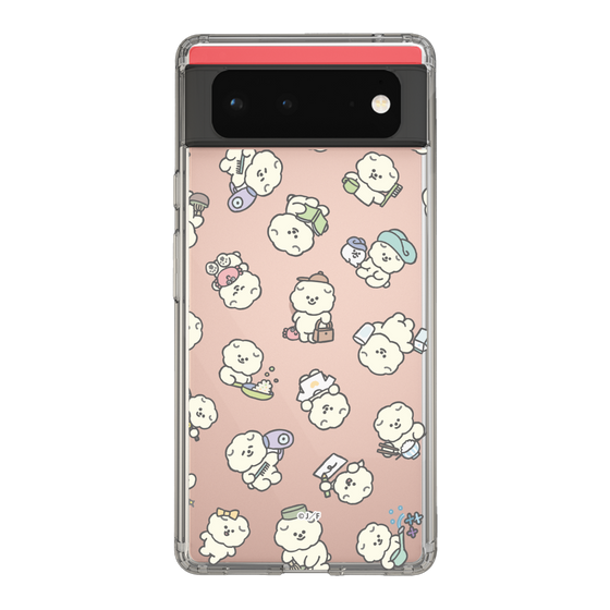 Slim Protection Case［ Mossari Mosao - Lots of Mosao - Clear ］