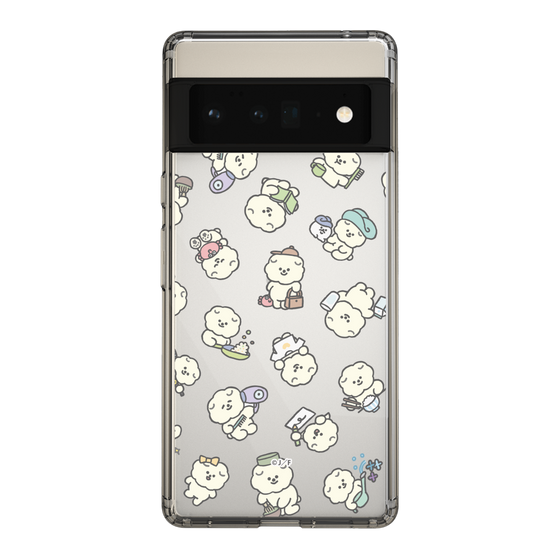 Slim Protection Case［ Mossari Mosao - Lots of Mosao - Clear ］