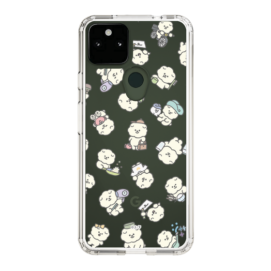 Slim Protection Case［ Mossari Mosao - Lots of Mosao - Clear ］
