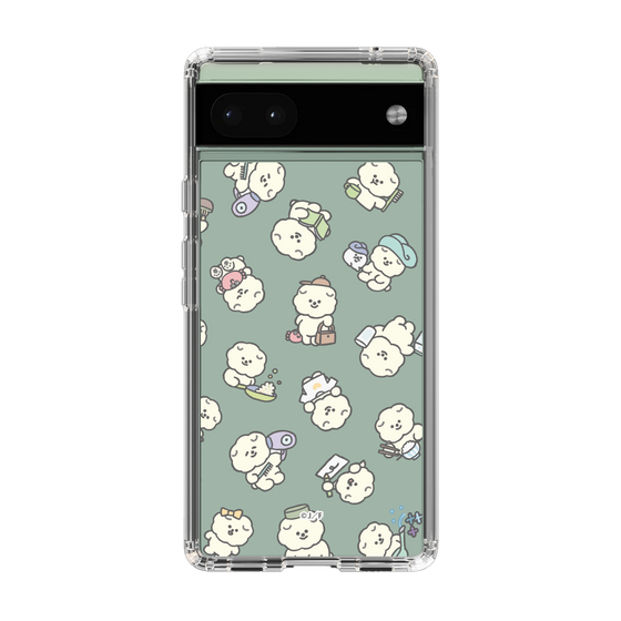 Slim Protection Case［ Mossari Mosao - Lots of Mosao - Clear ］