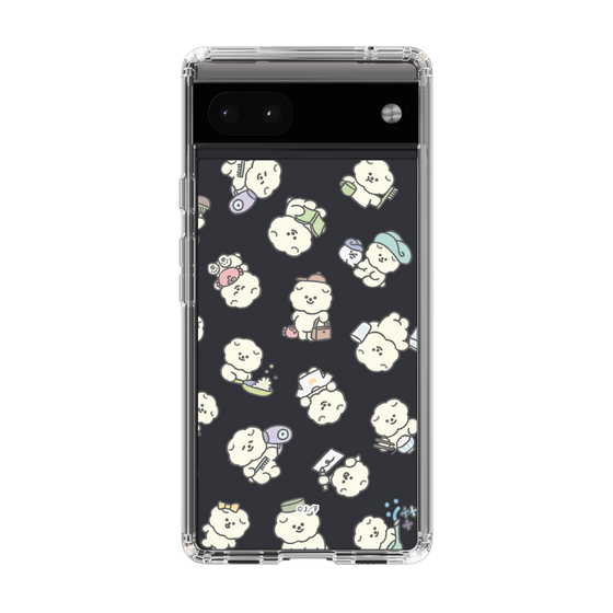 Slim Protection Case［ Mossari Mosao - Lots of Mosao - Clear ］