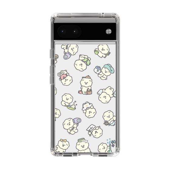 Slim Protection Case［ Mossari Mosao - Lots of Mosao - Clear ］