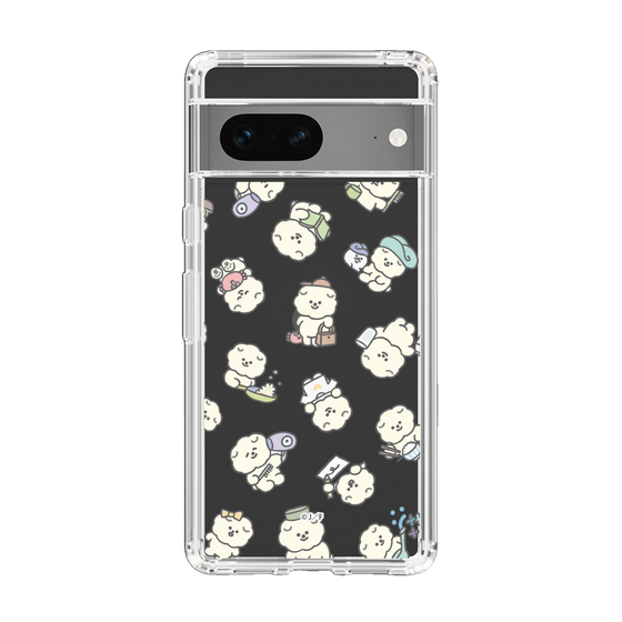 Slim Protection Case［ Mossari Mosao - Lots of Mosao - Clear ］