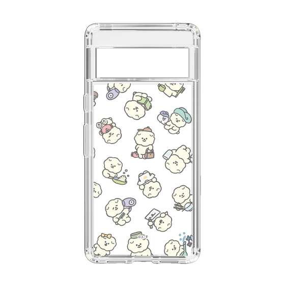 Slim Protection Case［ Mossari Mosao - Lots of Mosao - Clear ］