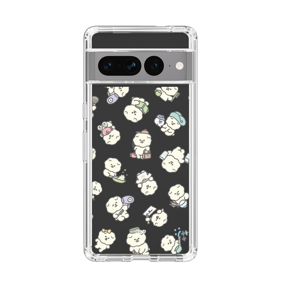 Slim Protection Case［ Mossari Mosao - Lots of Mosao - Clear ］