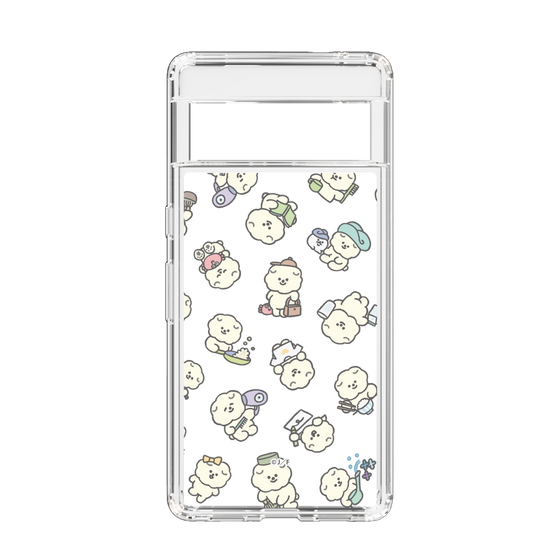 Slim Protection Case［ Mossari Mosao - Lots of Mosao - Clear ］