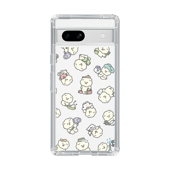 Slim Protection Case［ Mossari Mosao - Lots of Mosao - Clear ］