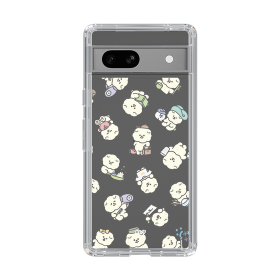 Slim Protection Case［ Mossari Mosao - Lots of Mosao - Clear ］