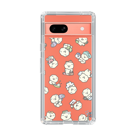Slim Protection Case［ Mossari Mosao - Lots of Mosao - Clear ］