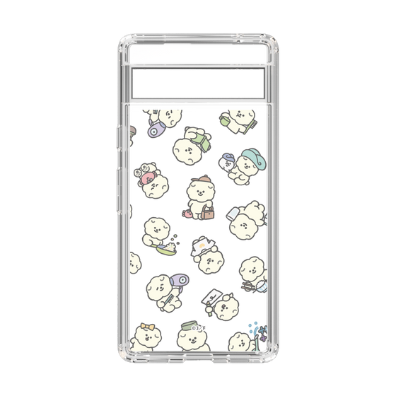 Slim Protection Case［ Mossari Mosao - Lots of Mosao - Clear ］