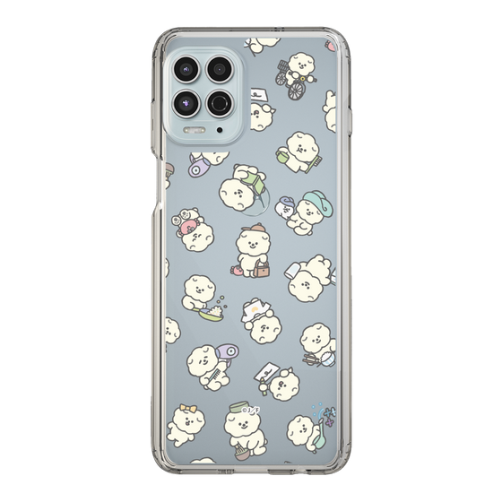 Slim Protection Case［ Mossari Mosao - Lots of Mosao - Clear ］