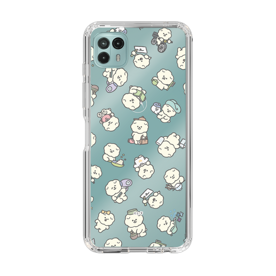 Slim Protection Case［ Mossari Mosao - Lots of Mosao - Clear ］