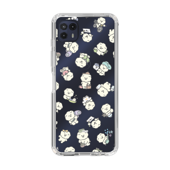 Slim Protection Case［ Mossari Mosao - Lots of Mosao - Clear ］