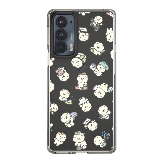 Slim Protection Case［ Mossari Mosao - Lots of Mosao - Clear ］