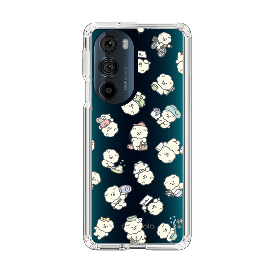 Slim Protection Case［ Mossari Mosao - Lots of Mosao - Clear ］