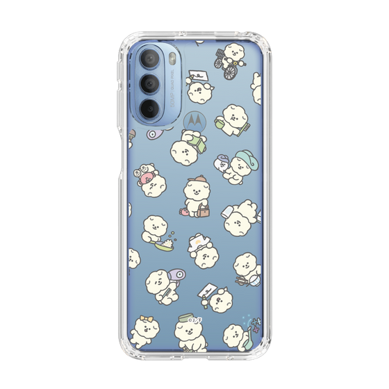 Slim Protection Case［ Mossari Mosao - Lots of Mosao - Clear ］
