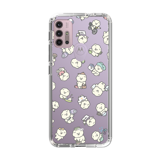 Slim Protection Case［ Mossari Mosao - Lots of Mosao - Clear ］