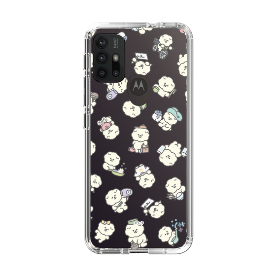 Slim Protection Case［ Mossari Mosao - Lots of Mosao - Clear ］