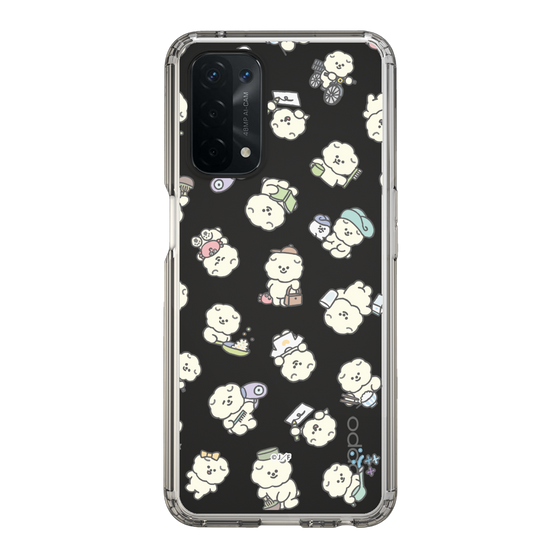 Slim Protection Case［ Mossari Mosao - Lots of Mosao - Clear ］