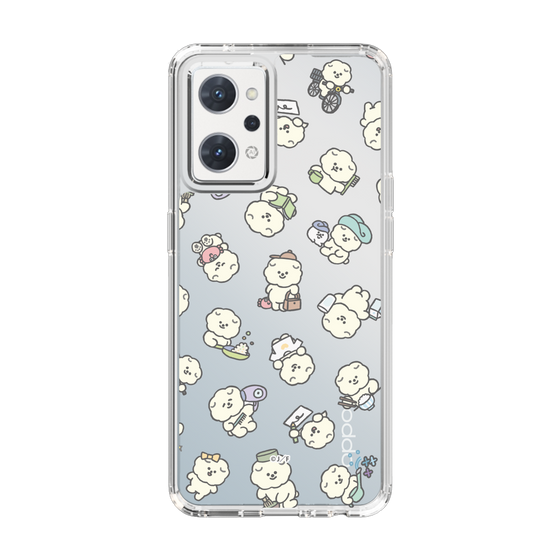 Slim Protection Case［ Mossari Mosao - Lots of Mosao - Clear ］