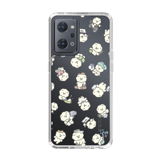 Slim Protection Case［ Mossari Mosao - Lots of Mosao - Clear ］