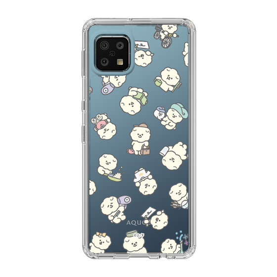 Slim Protection Case［ Mossari Mosao - Lots of Mosao - Clear ］