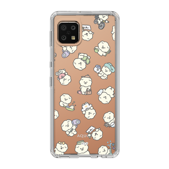 Slim Protection Case［ Mossari Mosao - Lots of Mosao - Clear ］