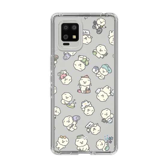 Slim Protection Case［ Mossari Mosao - Lots of Mosao - Clear ］