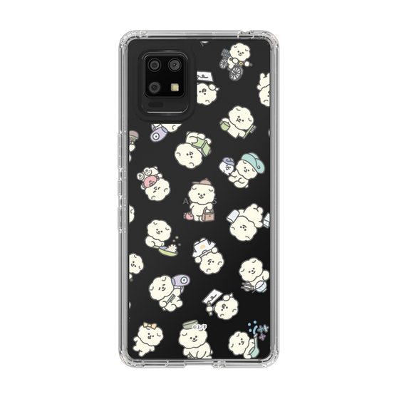 Slim Protection Case［ Mossari Mosao - Lots of Mosao - Clear ］