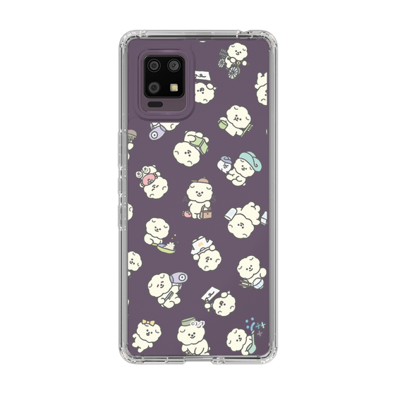 Slim Protection Case［ Mossari Mosao - Lots of Mosao - Clear ］